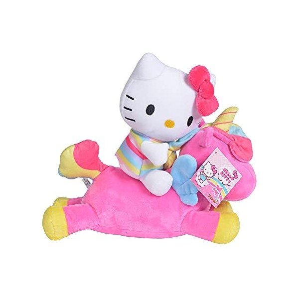 NICOTOY- Hello Kitty Simba 109281007 Peluche Licorne ±25cm