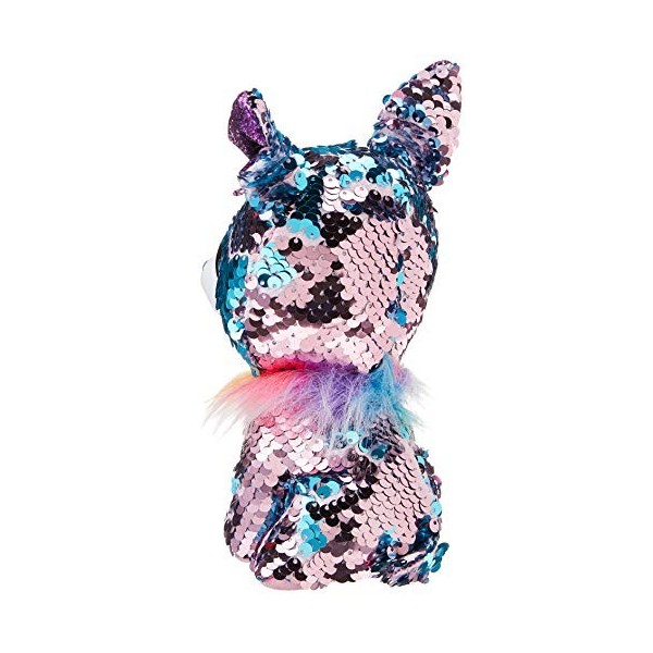Ty - TY36268 - Flippables - Peluche à sequins Yappy le Chihuahua 15 cm