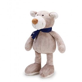 Volkswagen 5H0087576 Ours en Peluche pour Enfant, Gris, 340 mm