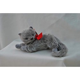 Ty Chat en peluche Gris