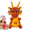 Niesel Peluche Dragon - Peluche Animale en Peluche Dragon du Nouvel an, Cadeaux de Dragon du Nouvel an Lunaire Animal en Pelu