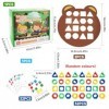 Jeu Dassociation De Formes, Jeu dassociation de Formes, Jouet Éducatif de Couleur, Jeu De Formes Géométriques, Montessori J