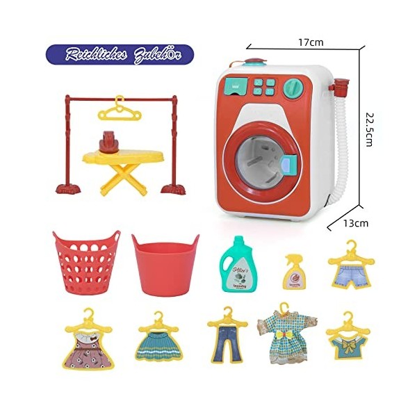 CASDON ENFANTS RONDELLE jeux électroniques machine à laver jouet