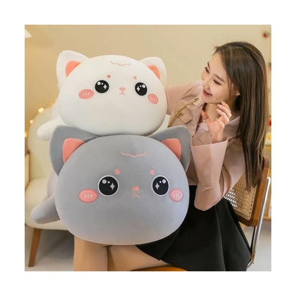 Nouveau Mignon Chat Poupée en Peluche Jouet Doux Mignon Dessin Animé Chat en Peluche Oreiller Enfants Cadeau Saint Valentin D