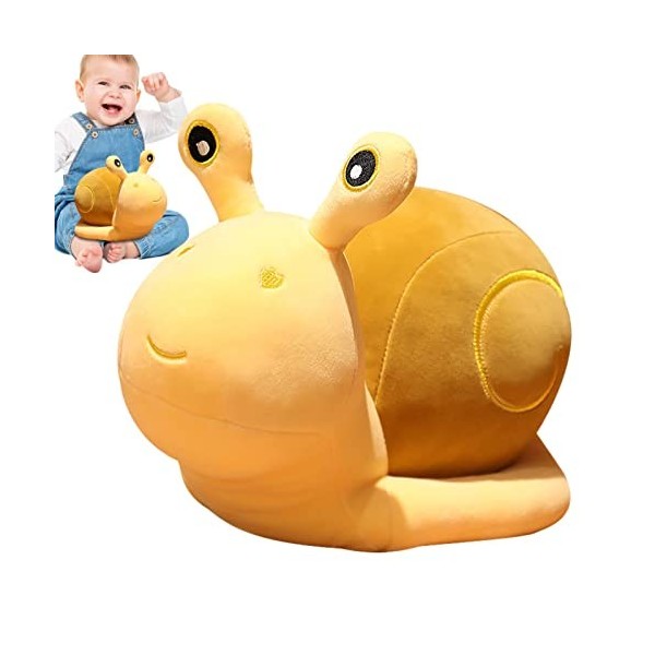 Dranng Animaux en Peluche Escargot - Oreiller descargot Souriant de Dessin animé - Animal en Peluche descargot en Peluche, 