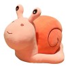 Dranng Animaux en Peluche Escargot - Oreiller descargot Souriant de Dessin animé - Animal en Peluche descargot en Peluche, 