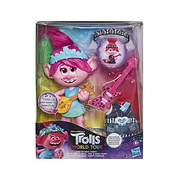 TROLLS Hasbro Pop to Rock Poppy