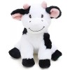 Toyland® 22cm 9 Peluche écologique en Peluche de Basse-Cour - 5 modèles au Choix Vache 