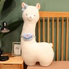 Alpaga Peluche Oreiller Llama Peluche Jouets Animaux Llama Corps Peluche Peluche décor à la Maison, 33"Oreiller en Peluche gé