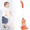 BSTCAR Aspirateur pour enfants - Jouet pour enfants - Aspirateur électrique avec lumière et son - Mini jouet ménager amusant 