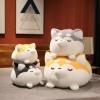 EacTEL Happy Fluffy Corgi Chien Peluche Jouet Shiba inu Peluche Animal Dessin animé Oreiller Mignon Cadeau de Noël pour Enfan