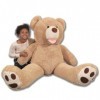 Peluche Nounours Géant 100 cm à 340 cm 5 Couleurs Disponibles Beige - Gris - Marron - Blanc - Rose Nounours Immense Cadea