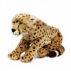 Living Nature Grand Guépard, Guépard en Peluche Doux et Réaliste, 47cm