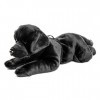 Uni-Toys - Labrador noir, couché - 60 cm longueur - Peluche chien - Animal en peluche