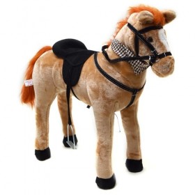 Pink Papaya Cheval-Debout en Peluche - 75 cm - Cheval-Jouet por Enfant