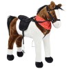 Pink Papaya Cheval-Debout en Peluche - 75 cm - Cheval-Jouet por Enfant