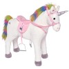 Pink Papaya Cheval-Debout en Peluche - 75 cm - Cheval-Jouet por Enfant