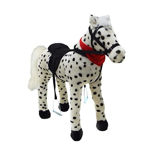Pink Papaya Cheval-Debout en Peluche - 75 cm - Cheval-Jouet por Enfant