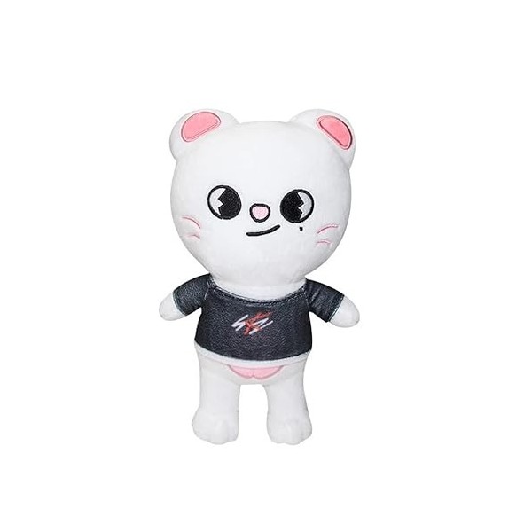 iFii Peluche Skzoo Stray Kids de 20 cm/8 pouces, jouets en peluche doux Skz de dessin animé Wolf Chan/Han Quokka/Dwaekki pour