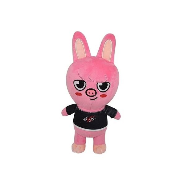 iFii Peluche Skzoo Stray Kids de 20 cm/8 pouces, jouets en peluche doux Skz de dessin animé Wolf Chan/Han Quokka/Dwaekki pour