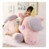 CILUA 110 cm Super géant Licorne en Peluche Peluche Grande Taille Tour sur Licorne Peluche poupées Volant Cheval Oreiller déc