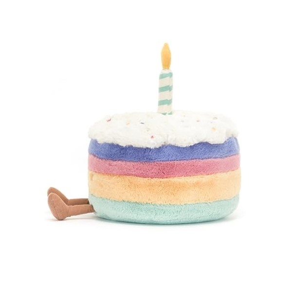 Jellycat Amuseable Rainbow Birthday Cake