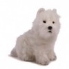 Anima - Peluche Chien Westie 31 cm 31xcm