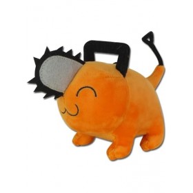 Great Eastern Entertainment Chainsaw Man – Peluche Pochita Smile aux yeux fermés 10,2 cm de hauteur