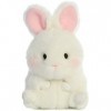 Aurora Plush 5" Rolly Pets: Chickadee Chick, Snowy White Bunny, and Creamy Tan Bunny