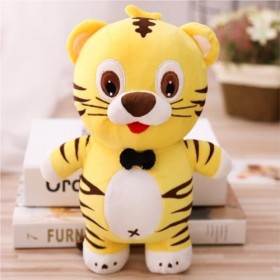 SNUFF Jouet en Peluche Jouet en Peluche Petit Tigre créatif et Mignon, poupée for Enfants, Cadeau danniversaire for bébé, Or