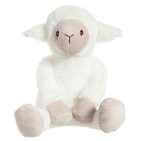 Apricot Lamb Jouets en Peluche Agneau en Peluche Mouton Peluche bébé Agneau Parfait pour Les Filles garçons Nouveau-né bébé 