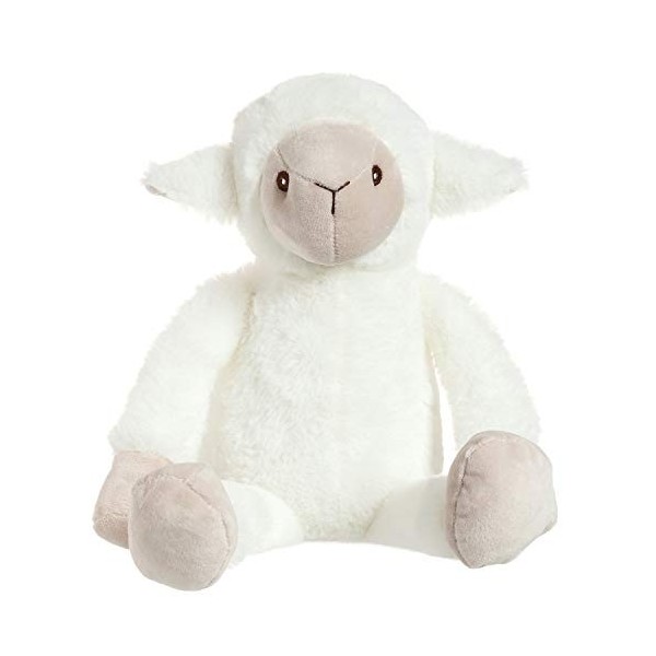 Apricot Lamb Jouets en Peluche Agneau en Peluche Mouton Peluche bébé Agneau Parfait pour Les Filles garçons Nouveau-né bébé 