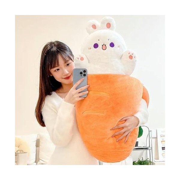 Poupée Mignonne, Chat Kawaii, Chien, Lapin, Jouet en Peluche drôle, Flry Animal, Oreiller en Peluche, Carotte Coussinet, Cade