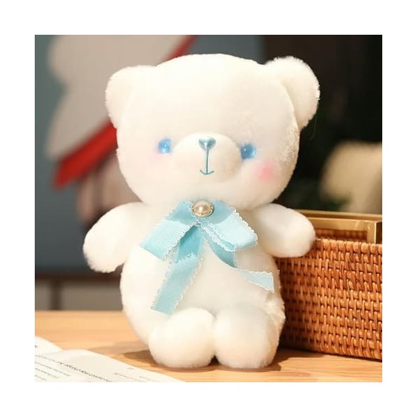 LfrAnk Pull Mignon Ours en Peluche Jouet en Peluche Ours Doux Oreiller en Peluche Coussin Confortable Enfants Petite Amie Cad