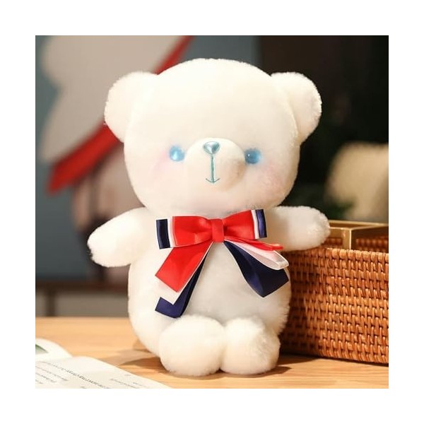 LfrAnk Pull Mignon Ours en Peluche Jouet en Peluche Ours Doux Oreiller en Peluche Coussin Confortable Enfants Petite Amie Cad