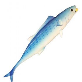 Peluche Jouet Enfant Le dieu original cos accessoires articulation perle mer roi poisson salé grande épée cosplay peluche pou