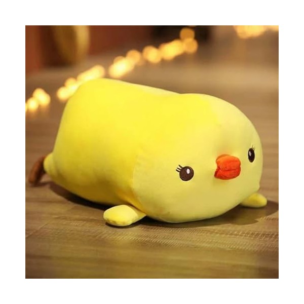 GagaLu Mignon Poussin Oreiller Poulet Pad Poupée en Peluche Super Doux Cadeau D’Anniversaire Haute Qualité pour Enfants 90cm 