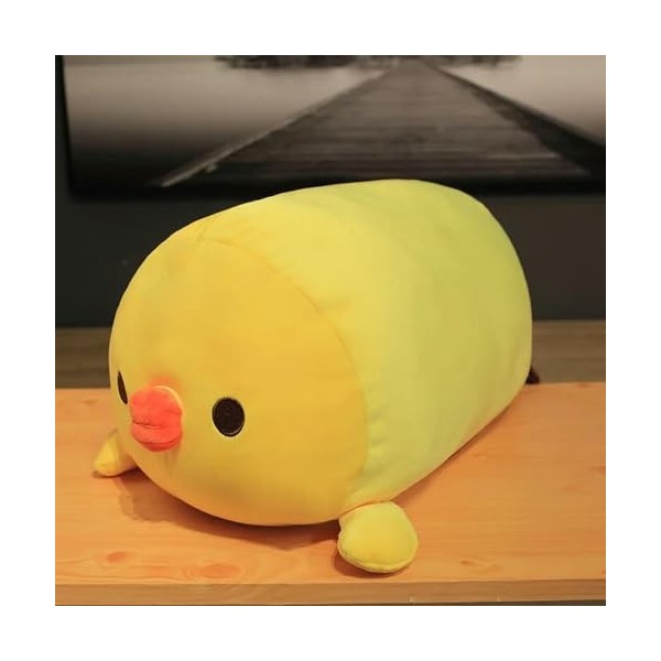GagaLu Mignon Poussin Oreiller Poulet Pad Poupée en Peluche Super Doux Cadeau D’Anniversaire Haute Qualité pour Enfants 90cm 