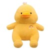 Canard Jaune en Peluche Câlin Oreiller Peluche Mignon Moelleux Animal Jouets Enfants Confortable Poupée Chambre Décor Filles 