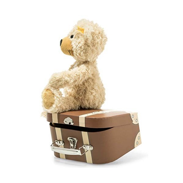 Steiff - Ours Charly dans valise - Jambes et bras ballants - Beige - 30 cm