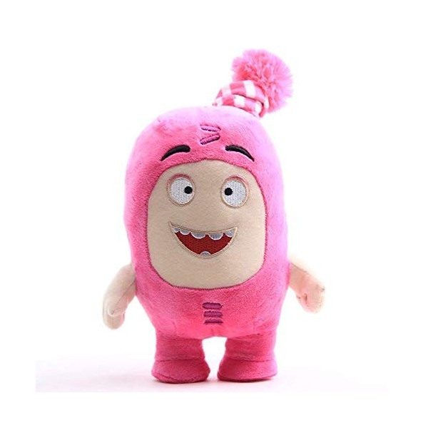 iFii Oddbods Peluche 18cm, Doux Mignon Oddbod Peluches Dessin Animé Trésor Soldat Peluche Poupée Cadeaux danniversaire pour 