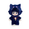 Peluche Jouet Enfant Anime Plush Figure Scaramouche Dress Up Doll avec des vêtements de chat Peluche Doll Toy Plushie Change 