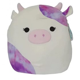 Squishmallow Figurine officielle Kellytoy de collection Sea Life Squad Squad - Animaux mous - Poisson de locéan Aleka Axolo