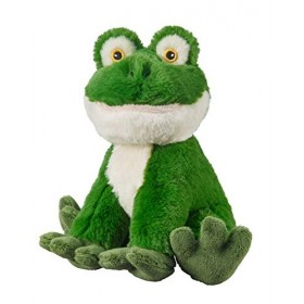 Bauer Spielwaren- I Like My Planet Frosch Animal en Peluche, 12933, Vert