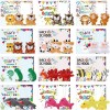 Zhanmai Lot de 24 mini animaux en peluche « Welcome Back to School » - Cadeaux pour étudiants - Premier jour décole - Avec c