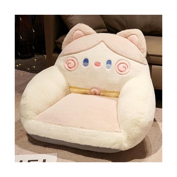 Coussin de Couchage Kawaii en Peluche Mignon, Tapis de Chat de Dessin animé, Chaise de Bureau, Coussin de Dossier, canapé, dé
