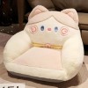 Coussin de Couchage Kawaii en Peluche Mignon, Tapis de Chat de Dessin animé, Chaise de Bureau, Coussin de Dossier, canapé, dé