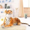 Tigre réaliste et léopard Peluche Animal Tigre Jaguar poupée Cadeau d’Anniversaire pour Enfants 90cm 3