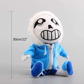 lefeng Undertale Sans Lot de 7 poupées en peluche douce Chara Frisk Temmie Papyrus