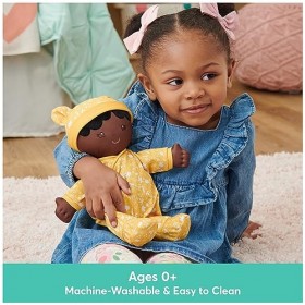 GUND Baby Poupée durable en peluche fabriquée à partir de matériaux recyclés, pour bébés et nouveau-nés, jaune, 30,5 cm